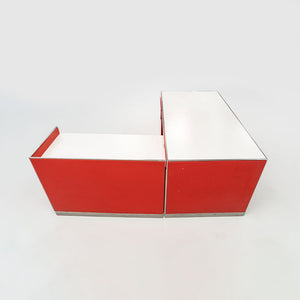 1970s Reception Desk by Davis Allen of SOM Architect for General Fireproofing Co.