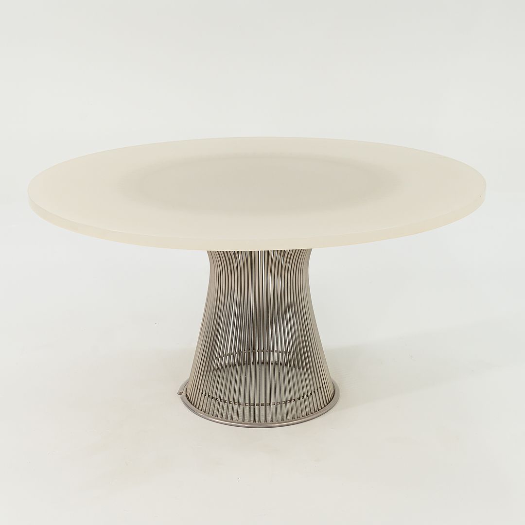 2012 Platner Dining Table, 3716T by Warren Platner for Knoll with Custom 54 inch Top