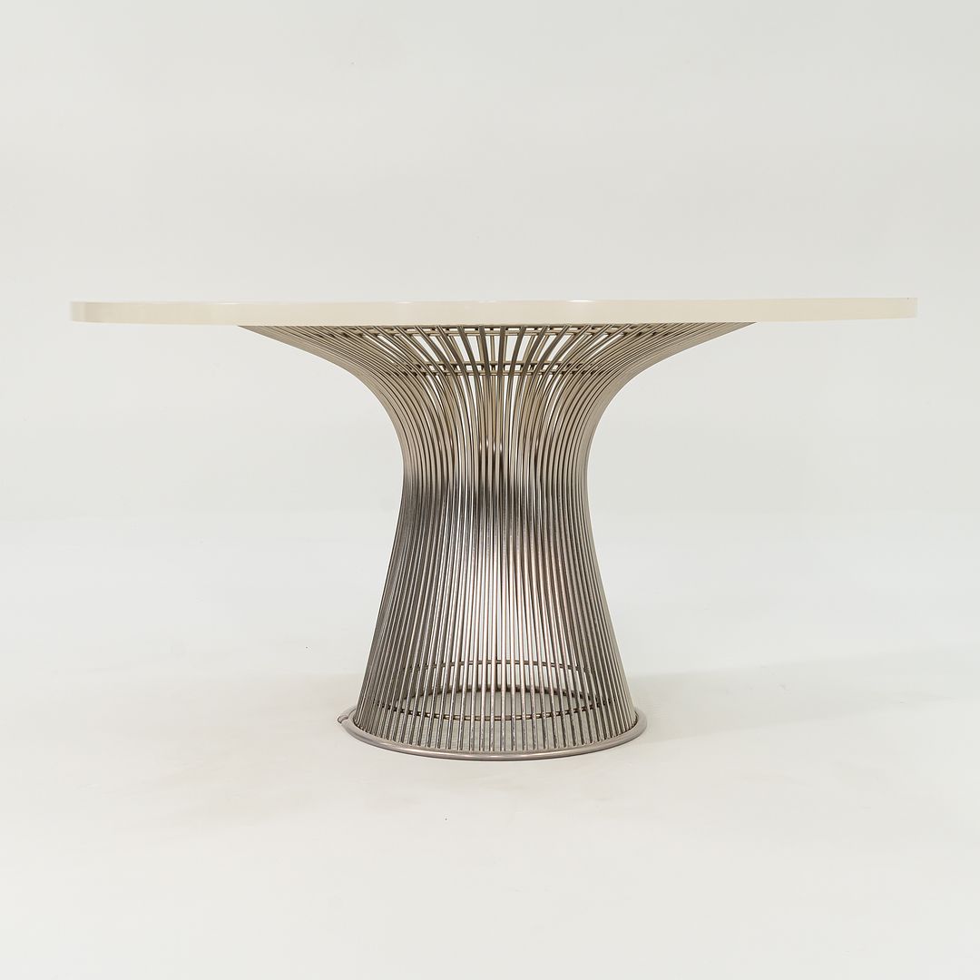 2012 Platner Dining Table, 3716T by Warren Platner for Knoll with Custom 54 inch Top