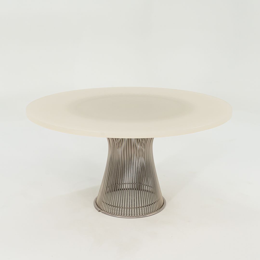 2012 Platner Dining Table, 3716T by Warren Platner for Knoll with Custom 54 inch Top