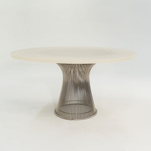 2012 Platner Dining Table, 3716T by Warren Platner for Knoll with Custom 54 inch Top