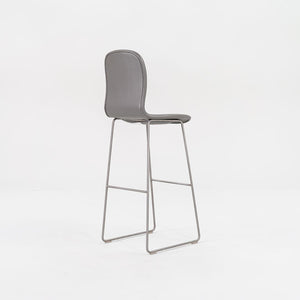 2015 Tate Bar Stool by Jasper Morrison for Cappellini in Leather 7x Available