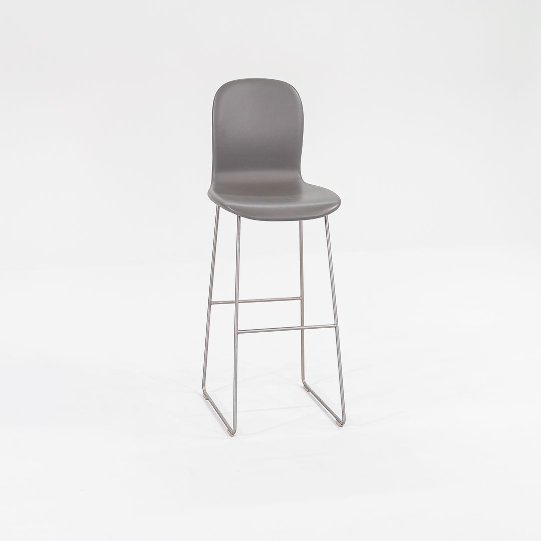 2015 Tate Bar Stool by Jasper Morrison for Cappellini in Leather 7x Available