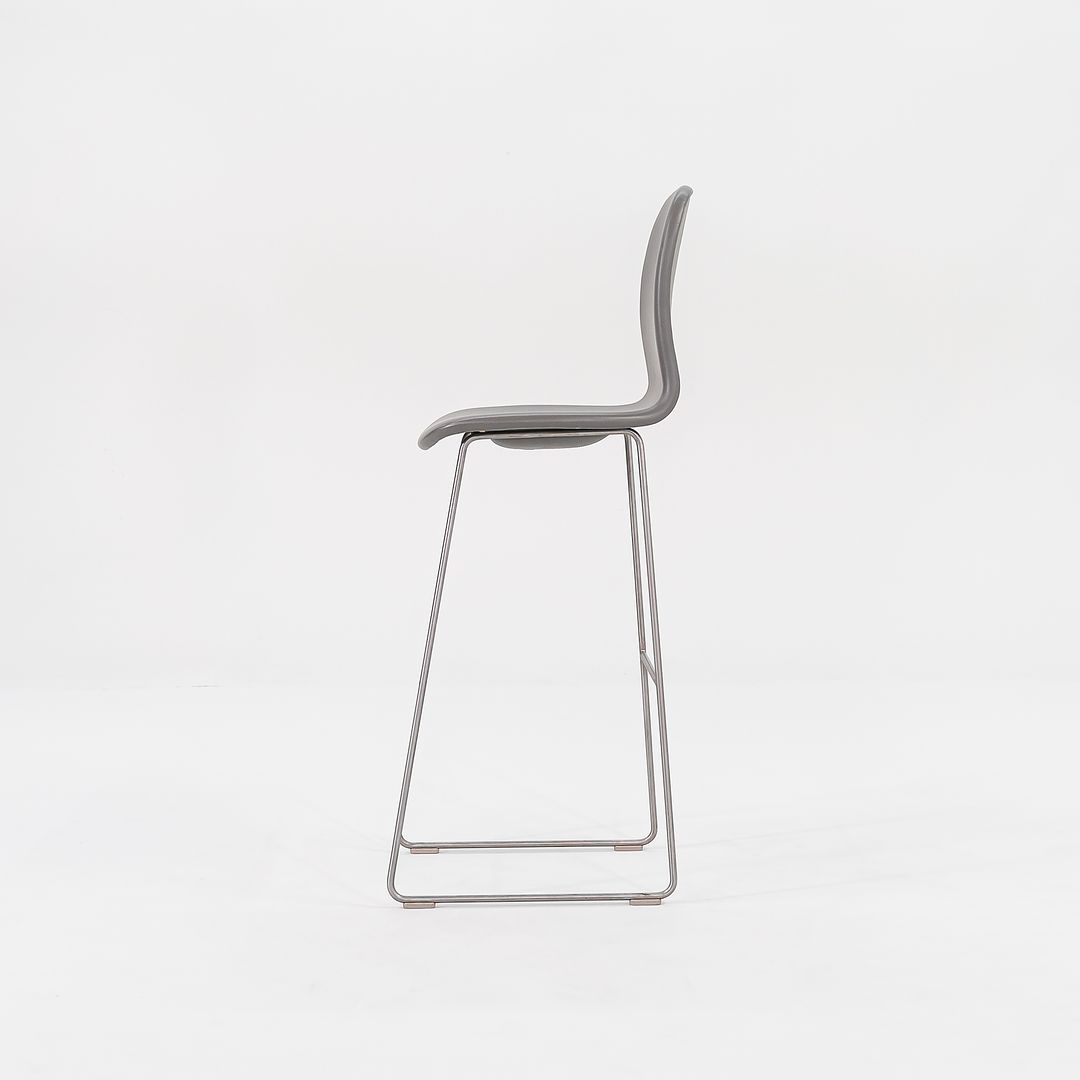 2015 Tate Bar Stool by Jasper Morrison for Cappellini in Leather 7x Available