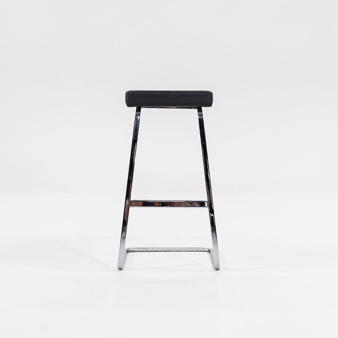 2012 Pair of Four Seasons Bar Stools by Mies van der Rohe for Knoll