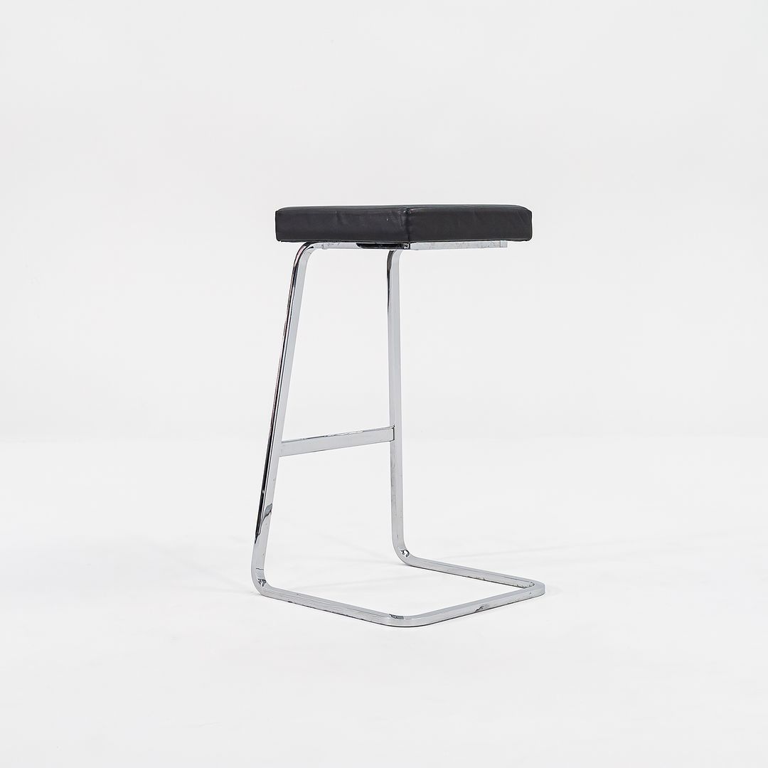 2012 Pair of Four Seasons Bar Stools by Mies van der Rohe for Knoll