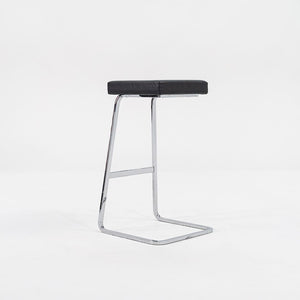 2012 Pair of Four Seasons Bar Stools by Mies van der Rohe for Knoll