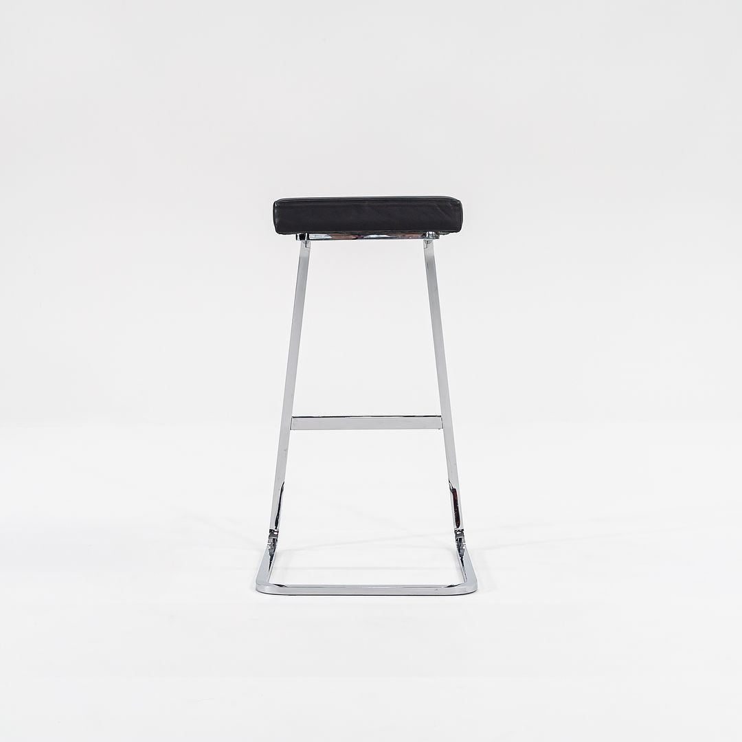 2012 Pair of Four Seasons Bar Stools by Mies van der Rohe for Knoll