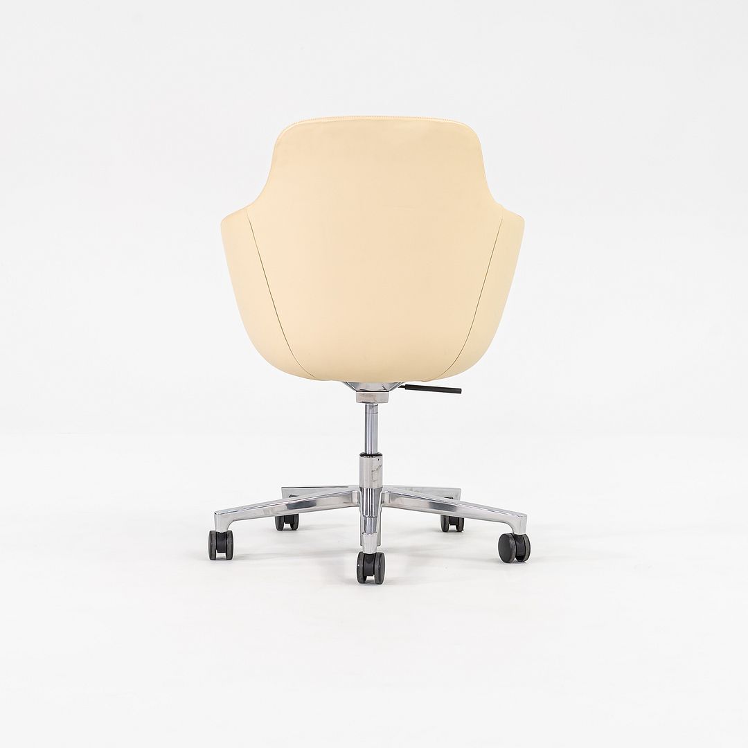 2016 Naoto Fukasawa for Geiger Saiba Mid-Back Desk Chairs in Cream 2x Available