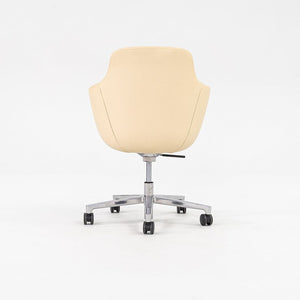 2016 Naoto Fukasawa for Geiger Saiba Mid-Back Desk Chairs in Cream 2x Available