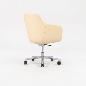 2016 Naoto Fukasawa for Geiger Saiba Mid-Back Desk Chairs in Cream 2x Available