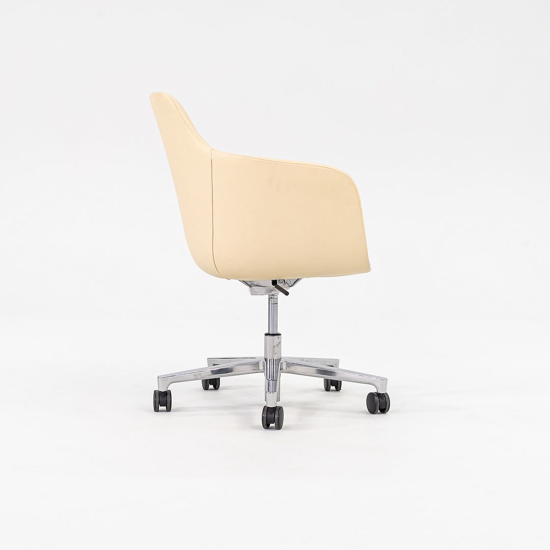 2016 Naoto Fukasawa for Geiger Saiba Mid-Back Desk Chairs in Cream 2x Available