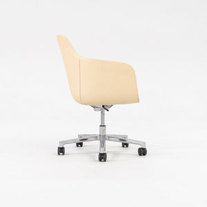 2016 Naoto Fukasawa for Geiger Saiba Mid-Back Desk Chairs in Cream 2x Available