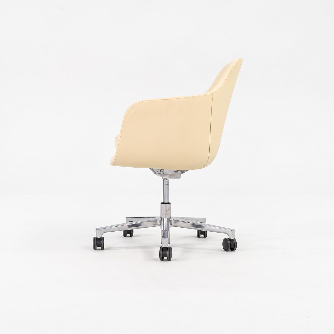 2016 Naoto Fukasawa for Geiger Saiba Mid-Back Desk Chairs in Cream 2x Available