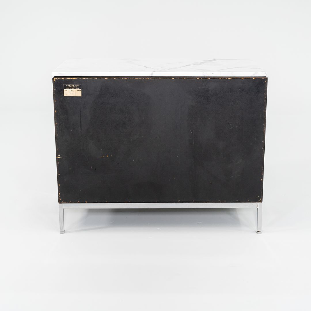 1960s Florence Knoll Rosewood 3-Drawer Dresser Cabinet with Marble Top D ROSE MOD 1960s Florence Knoll Rosewood 3-Drawer Dresser Cabinet with Marble Top D ROSE MOD