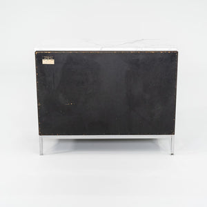 1960s Florence Knoll Rosewood 3-Drawer Dresser Cabinet with Marble Top
