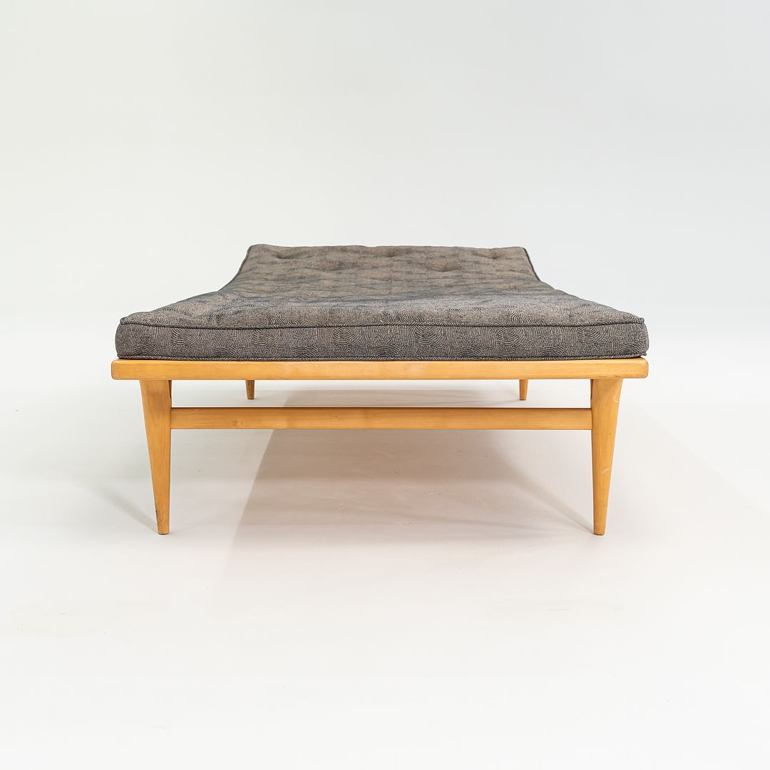 1960s Berlin 57 Daybed, Model T303 by Bruno Mathsson for Firma Karl Mathsson in Beech with Original Fabric