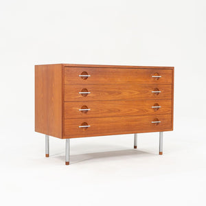 SOLD 1971 RY-100 Four Drawer Chest / Dresser / Cabinet by Hans Wegner for RY Mobler in Teak