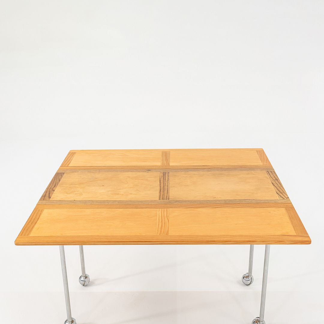 1971 Bruno Mathsson for Firma Karl Mathsson Berit Trolley Cart in Birch and Ash