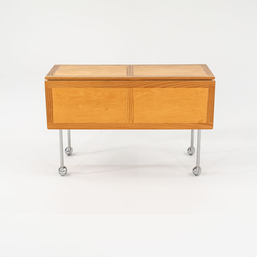1971 Bruno Mathsson for Firma Karl Mathsson Berit Trolley Cart in Birch and Ash