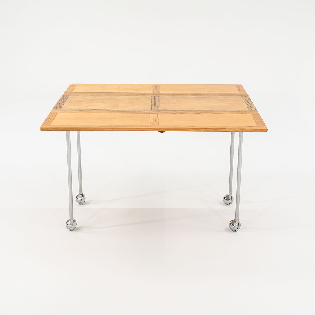 1971 Bruno Mathsson for Firma Karl Mathsson Berit Trolley Cart in Birch and Ash
