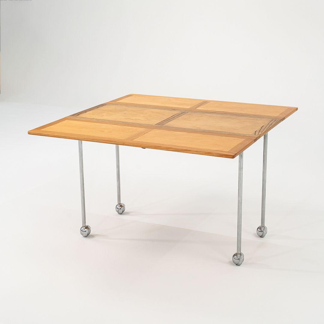 1971 Bruno Mathsson for Firma Karl Mathsson Berit Trolley Cart in Birch and Ash