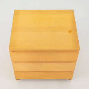 SOLD 1960s Four-Drawer Chest / Dresser / Cabinet by Aino and Alvar Aalto for Artek in Birch