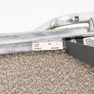 SOLD 2003 Soft Pad Management Chair, EA435 by Ray and Charles Eames for Herman Miller in Grey Boucle 3x Available