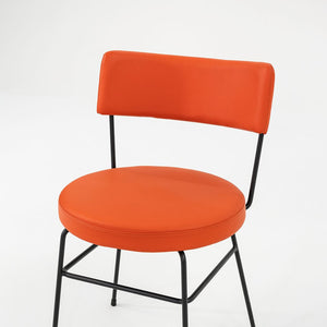 C. 2022 Diiva Dining Side Chair by Grazia & Co. of Australia in Orange 3x Avail