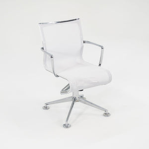 2010s Alias Meetingframe + Tilt 47 447 Chair with Arms by Alberto Meda in Grey 3x Available