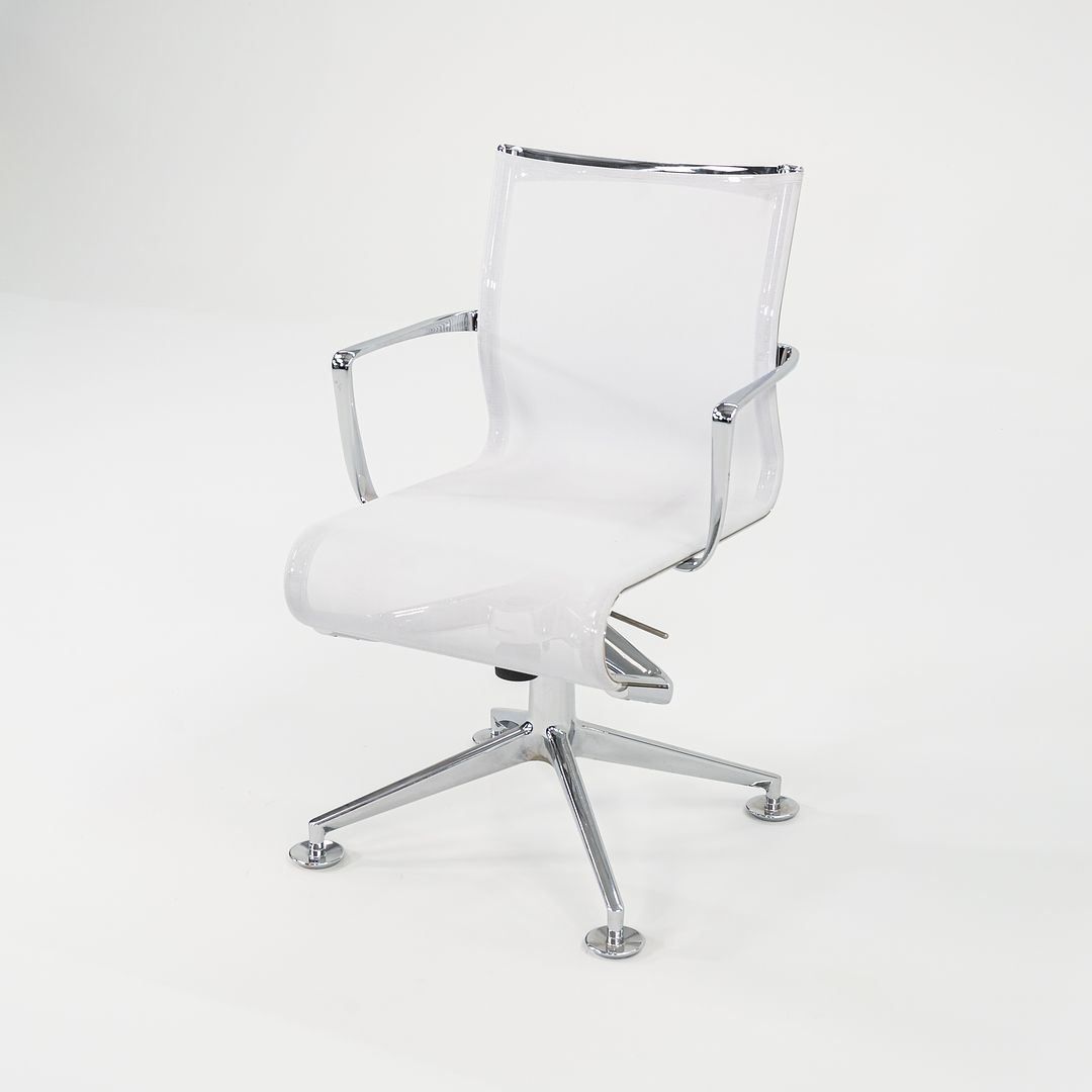 2010s Alias Meetingframe + Tilt 47 447 Chair with Arms by Alberto Meda in Grey 3x Available
