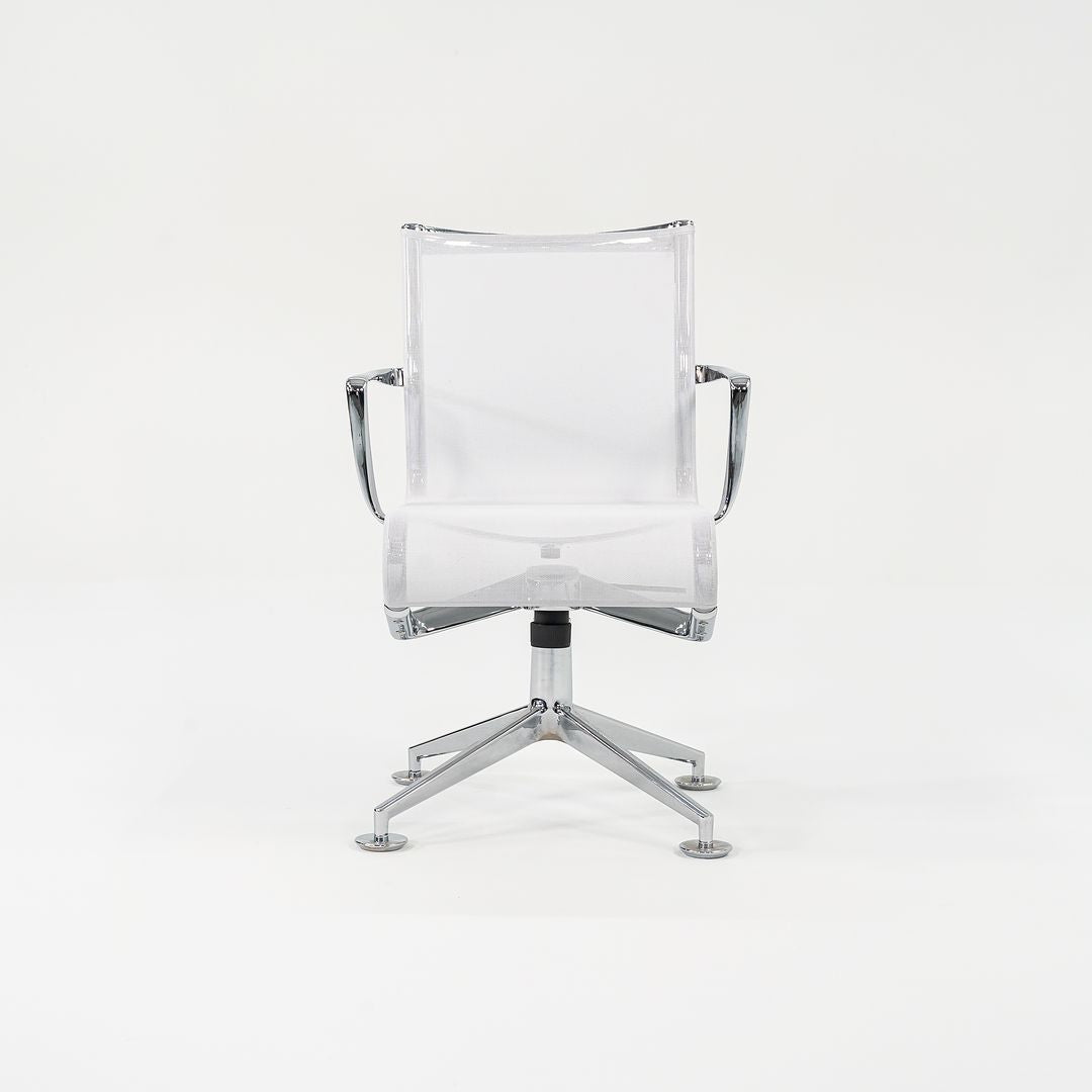 2010s Alias Meetingframe + Tilt 47 447 Chair with Arms by Alberto Meda in Grey 3x Available