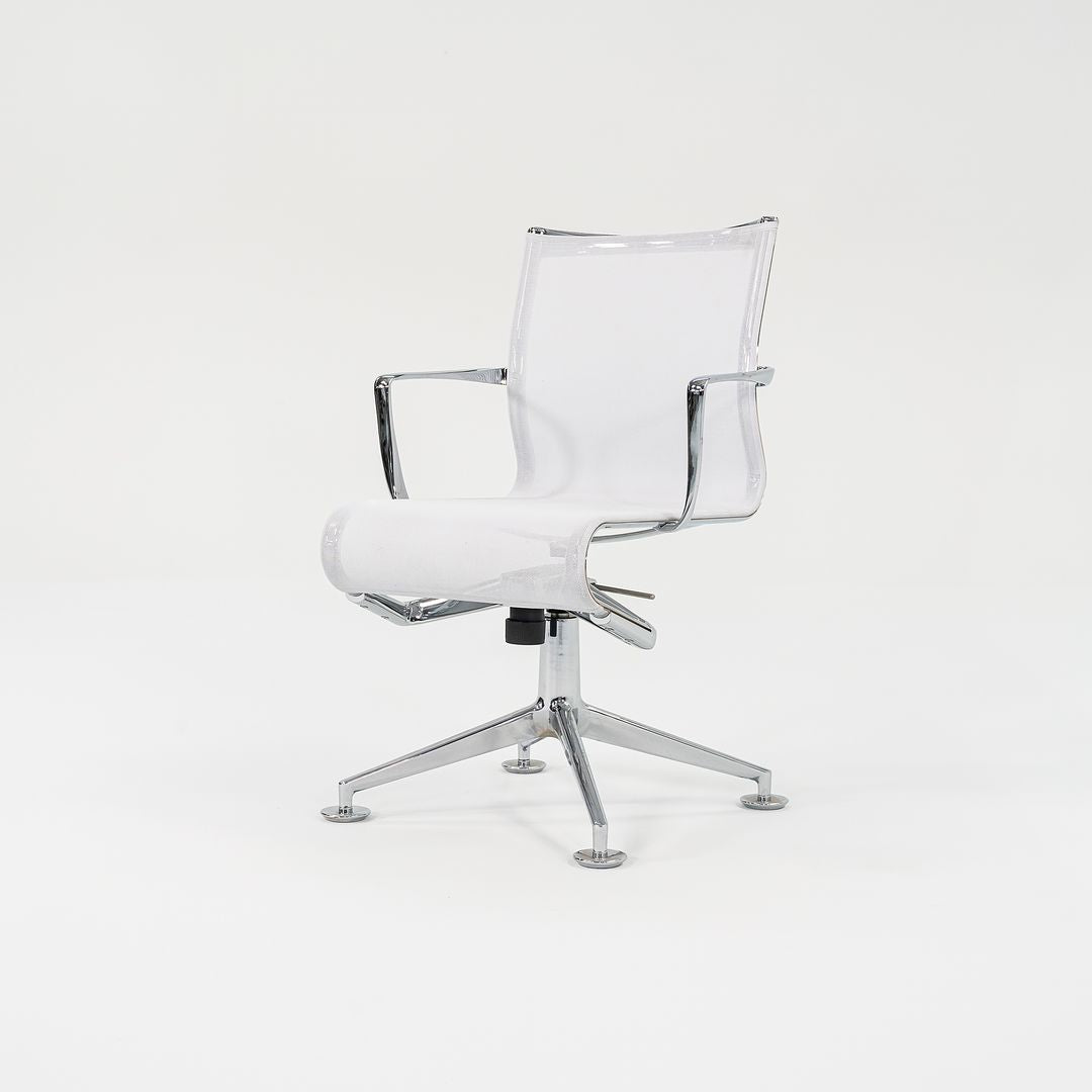2010s Alias Meetingframe + Tilt 47 447 Chair with Arms by Alberto Meda in Grey 3x Available