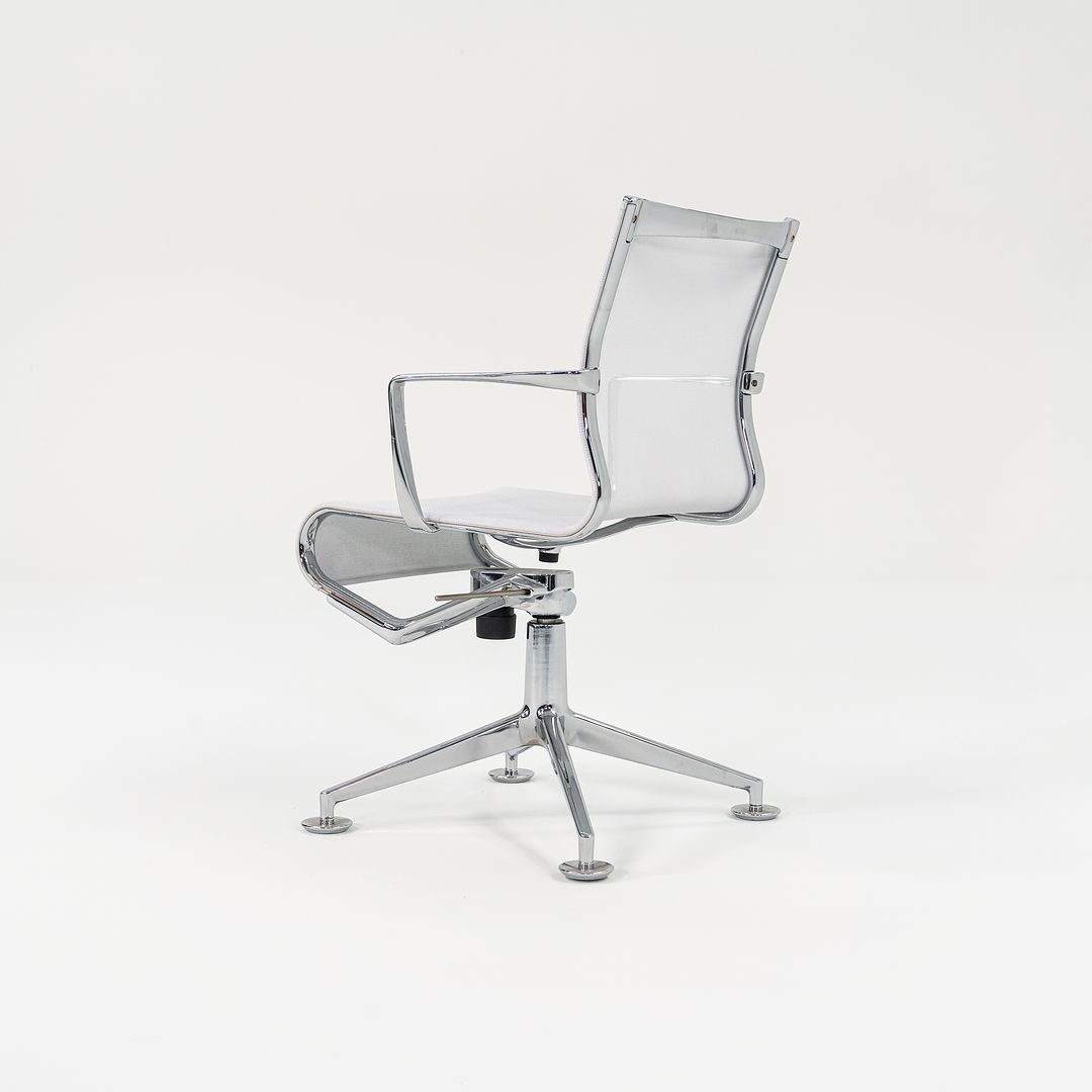 2010s Alias Meetingframe + Tilt 47 447 Chair with Arms by Alberto Meda in Grey 3x Available