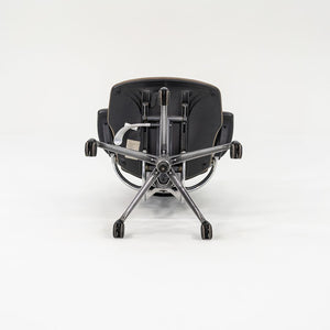 SOLD 2000s Niels Diffrient for Humanscale Freedom Desk Chair in Dark Tan Leather