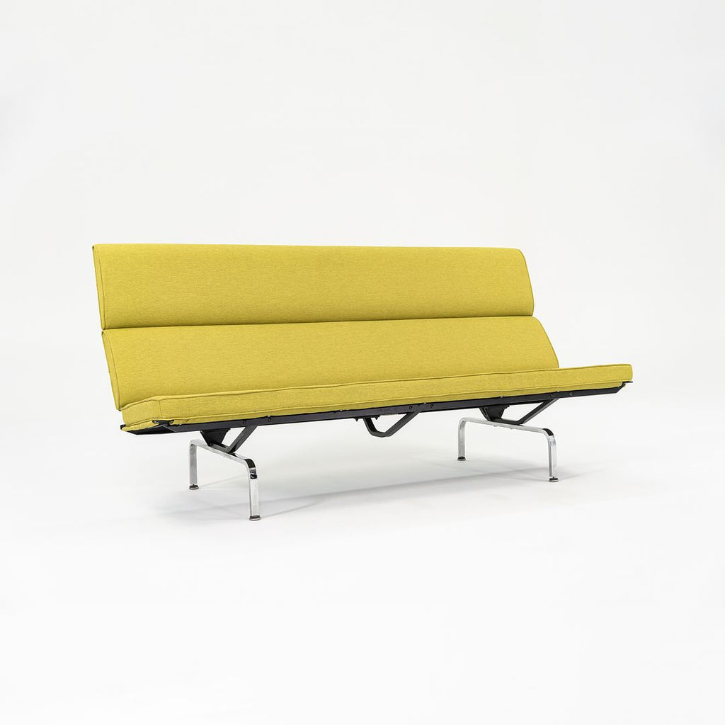 2006 S-473 Compact Sofa by Ray and Charles Eames for Herman Miller with New Yellow Upholstery
