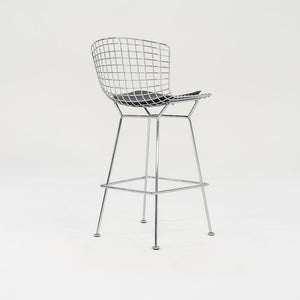 2014 Pair of Bertoia Bar Stools, Model 428C by Harry Bertoia for Knoll in Chrome