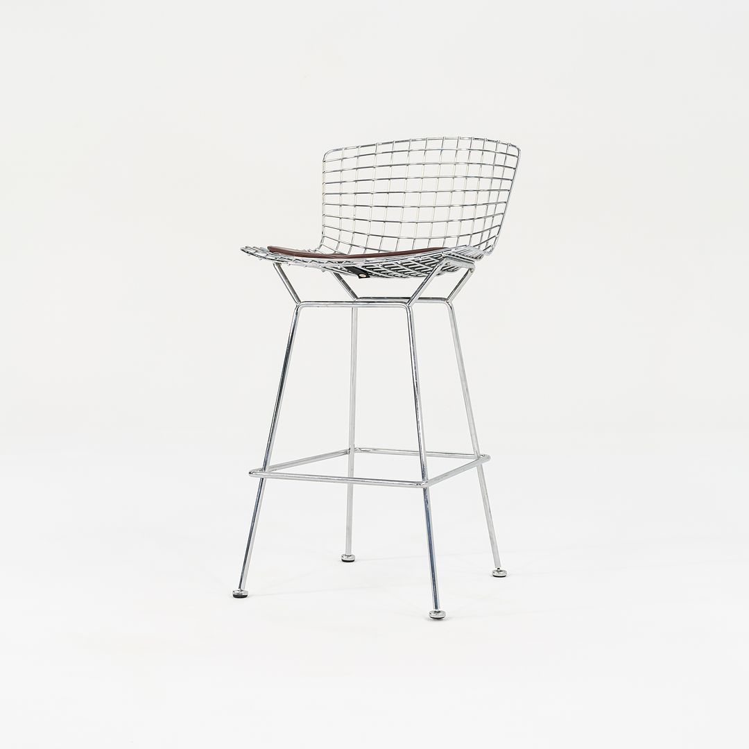 2009 Bertoia Bar Stool, Model 428C by Harry Bertoia for Knoll 4x Available