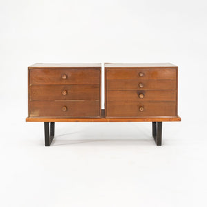1954 BCS Cabinet, Model 4603 by George Nelson for Herman Miller in Walnut (No Bench)