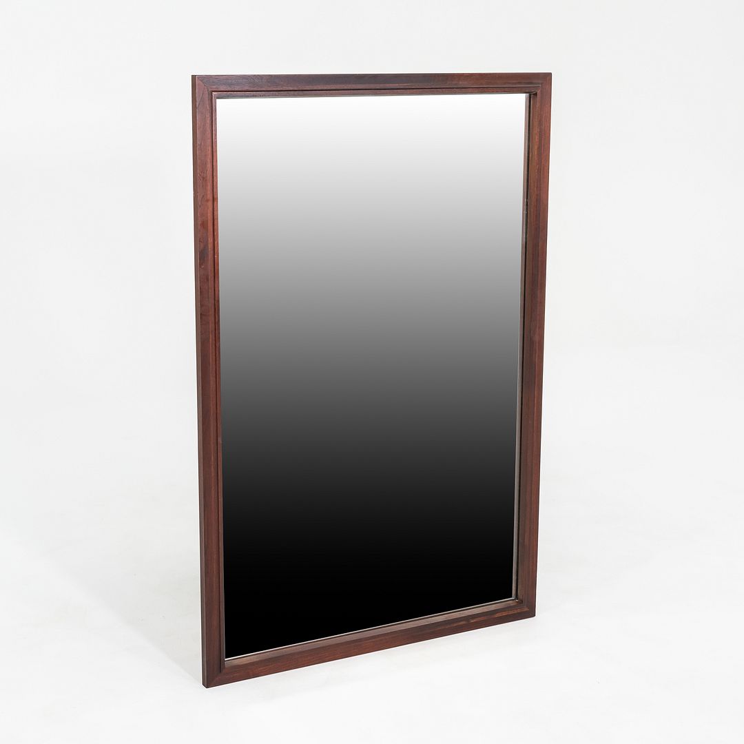 1960s Jack Cartwright for Founders Wall Mirror in Walnut 32 x 48 x 1 inches