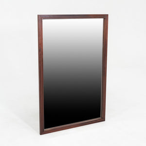 1960s Jack Cartwright for Founders Wall Mirror in Walnut 32 x 48 x 1 inches