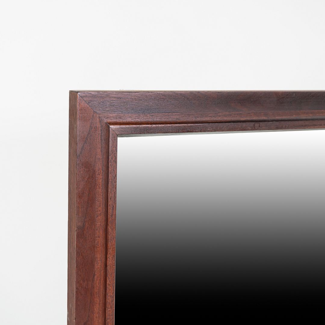 1960s Jack Cartwright for Founders Wall Mirror in Walnut 32 x 48 x 1 inches