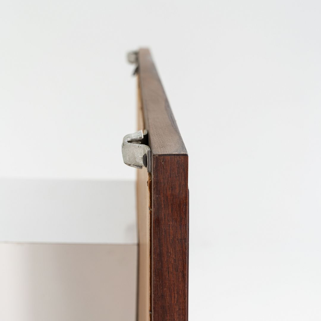 1960s Jack Cartwright for Founders Wall Mirror in Walnut 32 x 48 x 1 inches