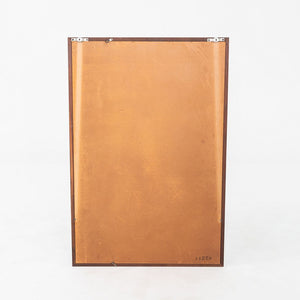 1960s Jack Cartwright for Founders Wall Mirror in Walnut 32 x 48 x 1 inches