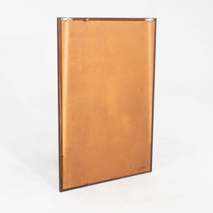 1960s Jack Cartwright for Founders Wall Mirror in Walnut 32 x 48 x 1 inches