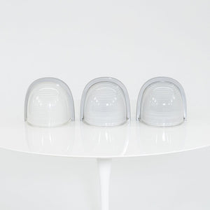 1980s Paride 20 Glass Wall Sconce by Angelo Mangiarotti for Artemide 3x Avail