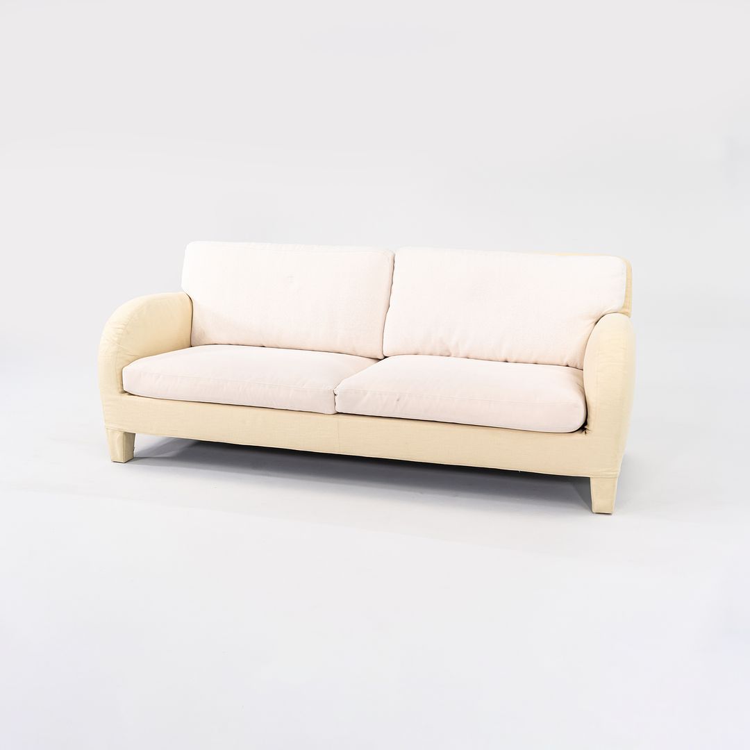 1990s Cina Sofa By Antonio Citterio For B&B Italia in 2-Tone Light Fabric 2x Available