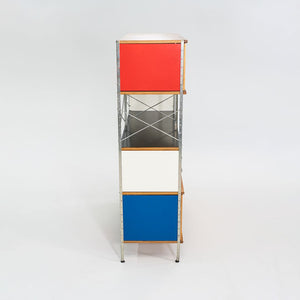 SOLD ESU 420 Storage Unit / Cabinet by Ray and Charles Eames for Herman Miller with Multi-Color Panels