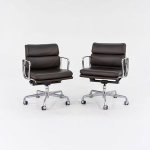2006 Soft Pad Management Chair, EA435 by Charles Eames, Ray Eames for Herman Miller in Leather 6x Available