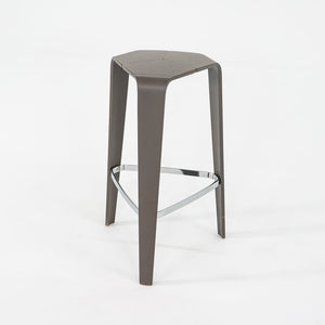 2010s Set of Four Tre Bar Stools by Jehs & Laub for Davis in Slate Oak